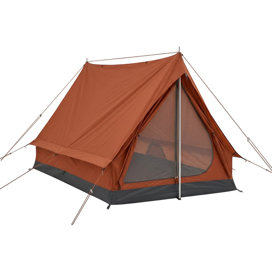 Boelk Single-Person A-Frame Tent 220 x 90 cm Rust and Charcoal